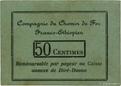 50 Centimes YIBUTI Dire Daoua 1919 P.- SC+