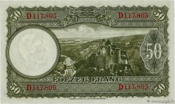 50 Francs LUXEMBOURG  1944 P.46a UNC-