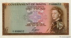 1 Pound MALTE  1963 P.26a UNC-