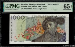 1000 Kronor Spécimen SUÈDE  1989 P.60as UNC