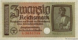 20 Reichsmark DEUTSCHLAND  1940 P.R139