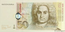 50 Deutsche Mark GERMAN FEDERAL REPUBLIC  1996 P.45 q.FDC