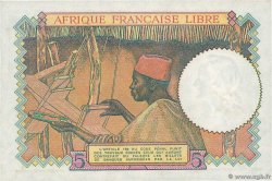 5 Francs AFRIQUE ÉQUATORIALE FRANÇAISE Brazzaville 1941 P.06a fST+