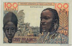 100 Francs FRENCH WEST AFRICA  1957 P.46 MBC+