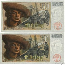 50 Deutsche Mark Lot GERMAN FEDERAL REPUBLIC  1948 P.14a XF