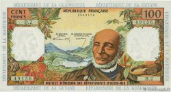 100 Francs FRENCH ANTILLES  1966 P.10a XF+