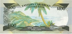 100 Dollars EAST CARIBBEAN STATES  1985 P.25l1 fST+