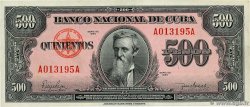 500 Pesos CUBA  1950 P.083 BB