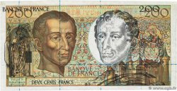 200 Francs MONTESQUIEU Épreuve FRANCIA  1990 F.70.10a(Ec) BB