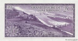 20 Francs LUXEMBOURG  1982 P.- (54var) UNC