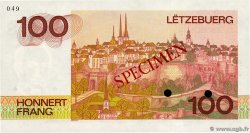 100 Francs Spécimen LUXEMBURGO  1980 P.57as FDC