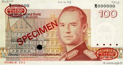 100 Francs Spécimen LUXEMBOURG  1993 P.58bs AU