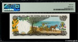 20 Dollars BAHAMAS  1974 P.39a fST