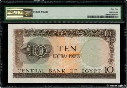 10 Pounds ÄGYPTEN  1964 P.041 fST+