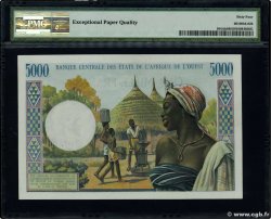 5000 Francs ESTADOS DEL OESTE AFRICANO  1975 P.104Ah SC+