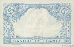5 Francs BLEU FRANCIA  1915 F.02.27 EBC