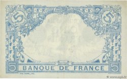 5 Francs BLEU FRANCIA  1916 F.02.45 MBC+