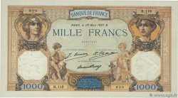 1000 Francs CÉRÈS ET MERCURE FRANCIA  1927 F.37.01 EBC
