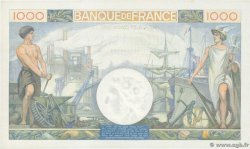 1000 Francs COMMERCE ET INDUSTRIE Consécutifs FRANCIA  1940 F.39.01 q.FDC