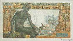 1000 Francs DÉESSE DÉMÉTER FRANCE  1943 F.40.18 AU+