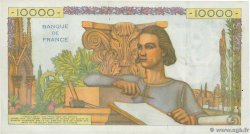 10000 Francs GÉNIE FRANÇAIS FRANKREICH  1955 F.50.77 fVZ