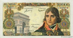 10000 Francs BONAPARTE FRANCE  1956 F.51.06 VF