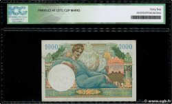 1000 Francs TRÉSOR FRANÇAIS FRANCIA  1947 VF.33.02 SPL