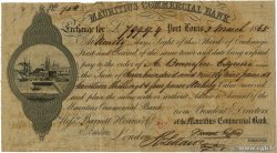 799 Pounds 17 Shillings 4 Pence Sterling MAURITIUS Port Louis 1865 Doc.lettre BC+