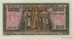 100 Francs LUSSEMBURGO  1956 P.13 FDC