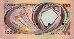 100 Francs Spécimen LUXEMBURG  1981 P.14s fST+