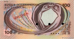 100 Francs Spécimen LUSSEMBURGO  1981 P.14s q.FDC