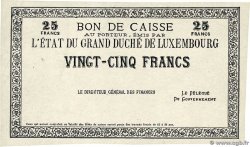 25 Francs Épreuve LUXEMBOURG  1914 P.(24)/(31) VF+