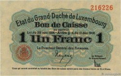 1 Franc LUSSEMBURGO  1919 P.27 AU