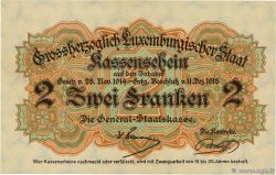 2 Francs LUXEMBURG  1919 P.28 fST+