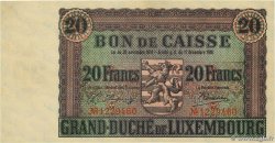 20 Francs LUSSEMBURGO  1926 P.35 q.FDC