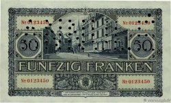 50 Francs Essai LUSSEMBURGO  1932 P.(38) AU