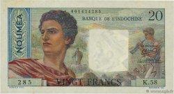 20 Francs NOUVELLE CALÉDONIE  1954 P.50b q.SPL