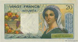 20 Francs NEW CALEDONIA  1954 P.50b XF-