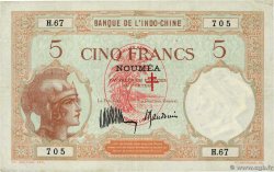 5 Francs NEW HEBRIDES  1941 P.04a