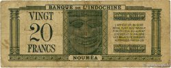 20 Francs NEUE HEBRIDEN  1945 P.07 fSGE