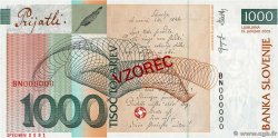 1000 Tolarjev Spécimen SLOVENIA  2005 P.32cs FDC