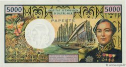 5000 Francs TAHITI  1971 P.28a fST+