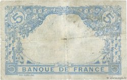 5 Francs BLEU lion inversé FRANCIA  1916 F.02bis.04 B