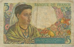 5 Francs BERGER FRANKREICH  1945 F.05.06 S