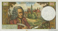 10 Francs VOLTAIRE FRANKREICH  1973 F.62.62 fVZ