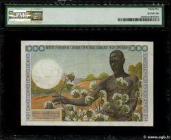 1000 Francs AFRIQUE ÉQUATORIALE FRANÇAISE  1957 P.34 VF+