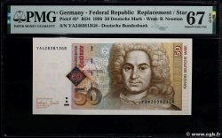 50 Deutsche Mark Remplacement GERMAN FEDERAL REPUBLIC  1996 P.45* ST