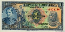 1 Peso Oro COLOMBIA  1942 P.380d AU
