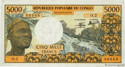 5000 Francs CONGO  1978 P.04c MBC