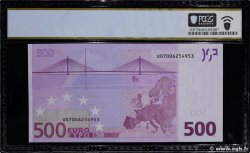 500 Euros EUROPA  2002 P.07u FDC